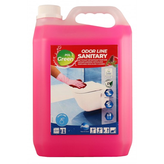 POLGREEN ODOR LINE SANITARY Detartrant ecologic parfumat 5L