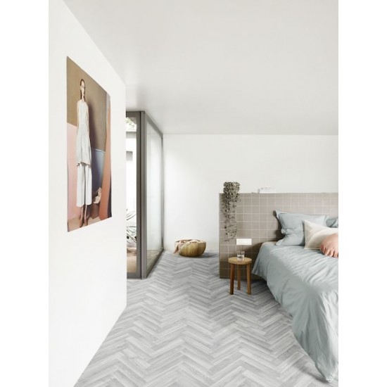 PVC Plaza Oak Chevron 907M