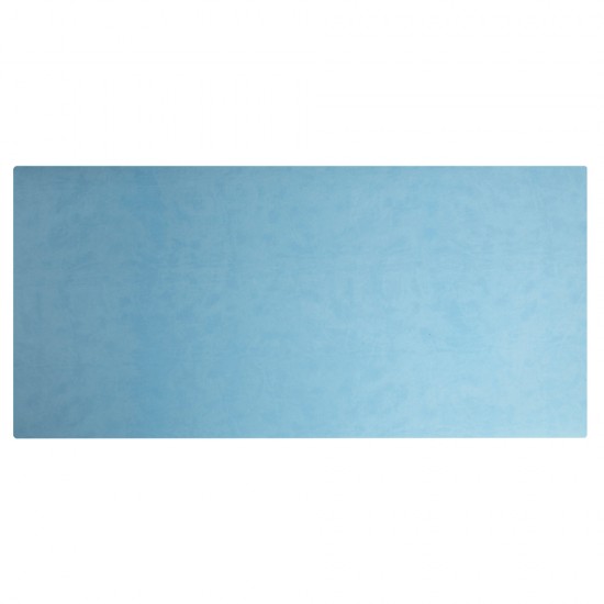 Mapa protectie birou Exacompta, imitatie piele, 400x800mm, 2 fete bleumarin/bleu