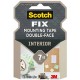 Banda dublu adeziva 3M, montare Scotch-Fix, 19 mm x 1.5 m