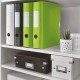 Biblioraft Leitz Active WOW 180°, A4, 75 mm, polyfoam, verde metalizat