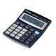 Calculator de birou Donau Tech, 122 x 100 x 32 mm, 12 digiti, negru