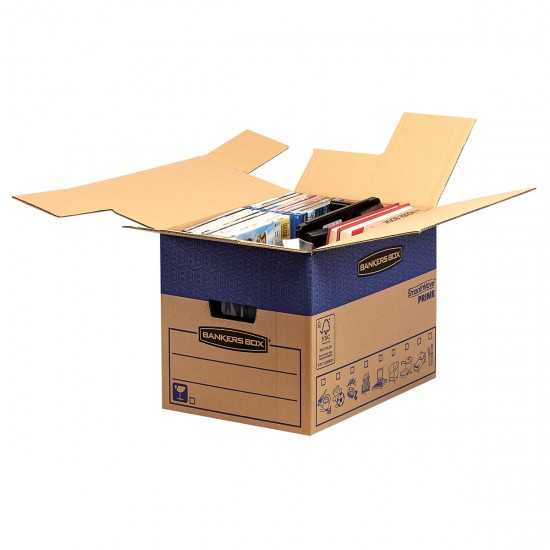 Cutie carton transport si arhivare Fellowes, FastFold, 310x327x429 mm, 37.5 L