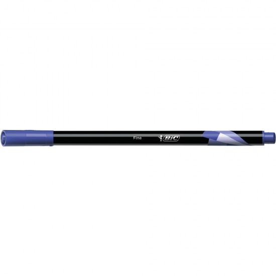 Fineliner BIC, Intensity fine, 0.4 mm, scriere albastra