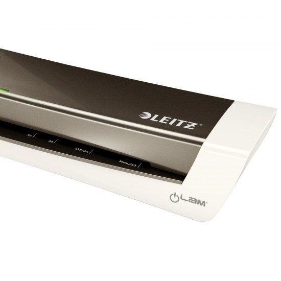 Laminator Leitz iLAM Home Office, A3, kit folii laminare inclus, alb