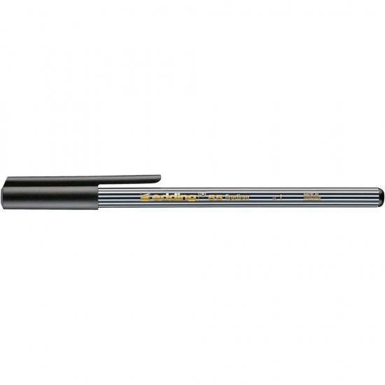 Liner Edding, 55 corp plastic, varf 0.3 mm, negru