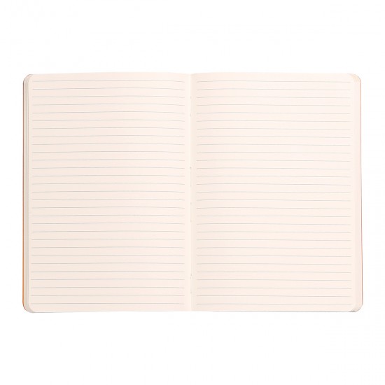 Notebook A5 Rhodiarama, 80 file, ivory, dictando, mov