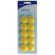 Set 10 magneti Westcott, d30 mm, galben, sustin 6/8 coli, 80g