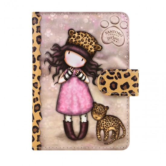 Set jurnal cu coperta PVC si semn de carte, Gorjuss, Purrrfect