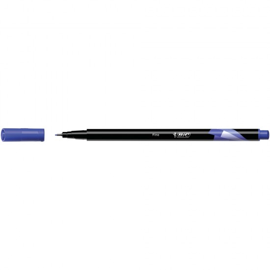 Fineliner BIC, Intensity fine, 0.4 mm, scriere albastra