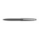 Pix cu mecanism Scrikss Stylus Matt Black, negru touch vf M scriere albastra