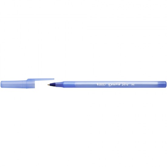 Pix fara mecanism BIC, Round Stic, 1.0 mm, scriere albastra