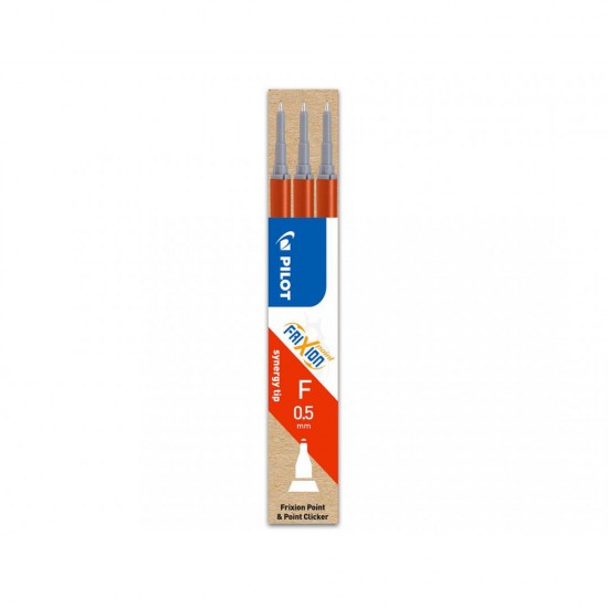 Rezerva roller cu gel Pilot Frixion Point, 0.5 mm, rosu