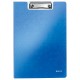 Clipboard dublu Leitz WOW, PP, albastru metalizat