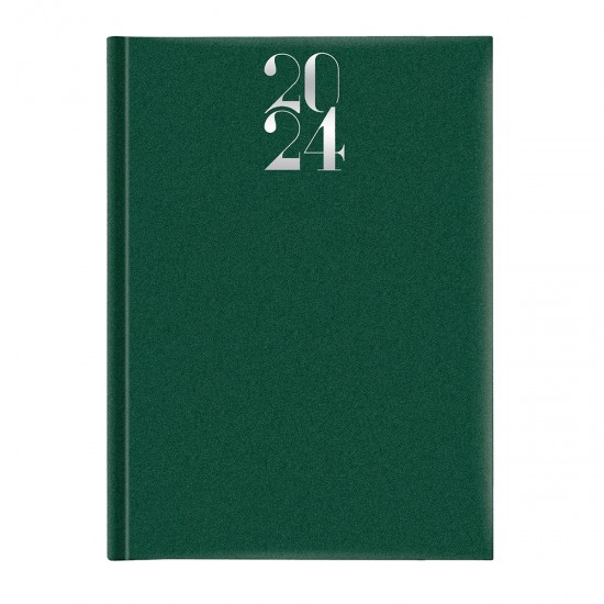 Agenda Artilux, A4, datata, hartie ivory, coperta verde